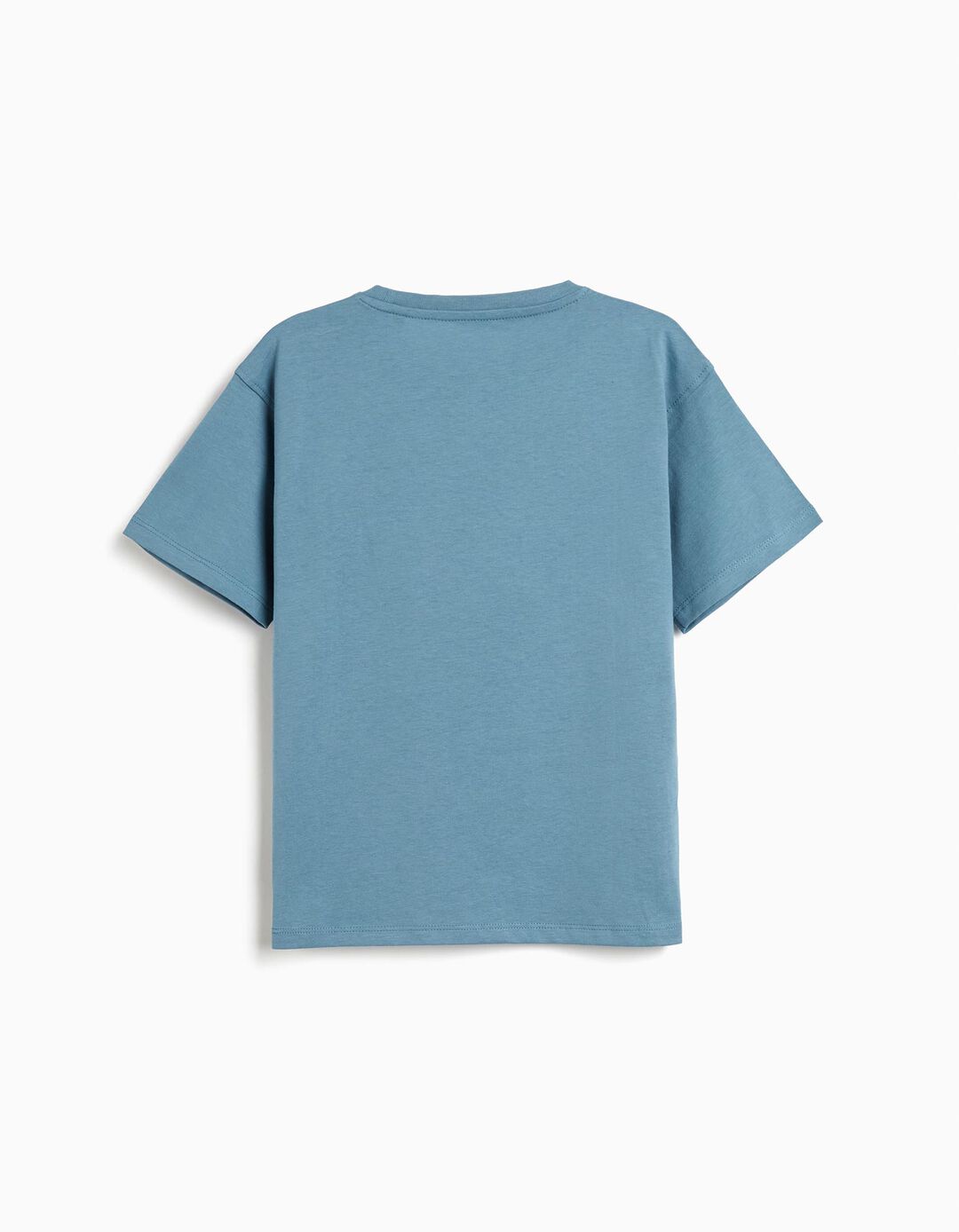 T-shirt Print, Menino, Azul