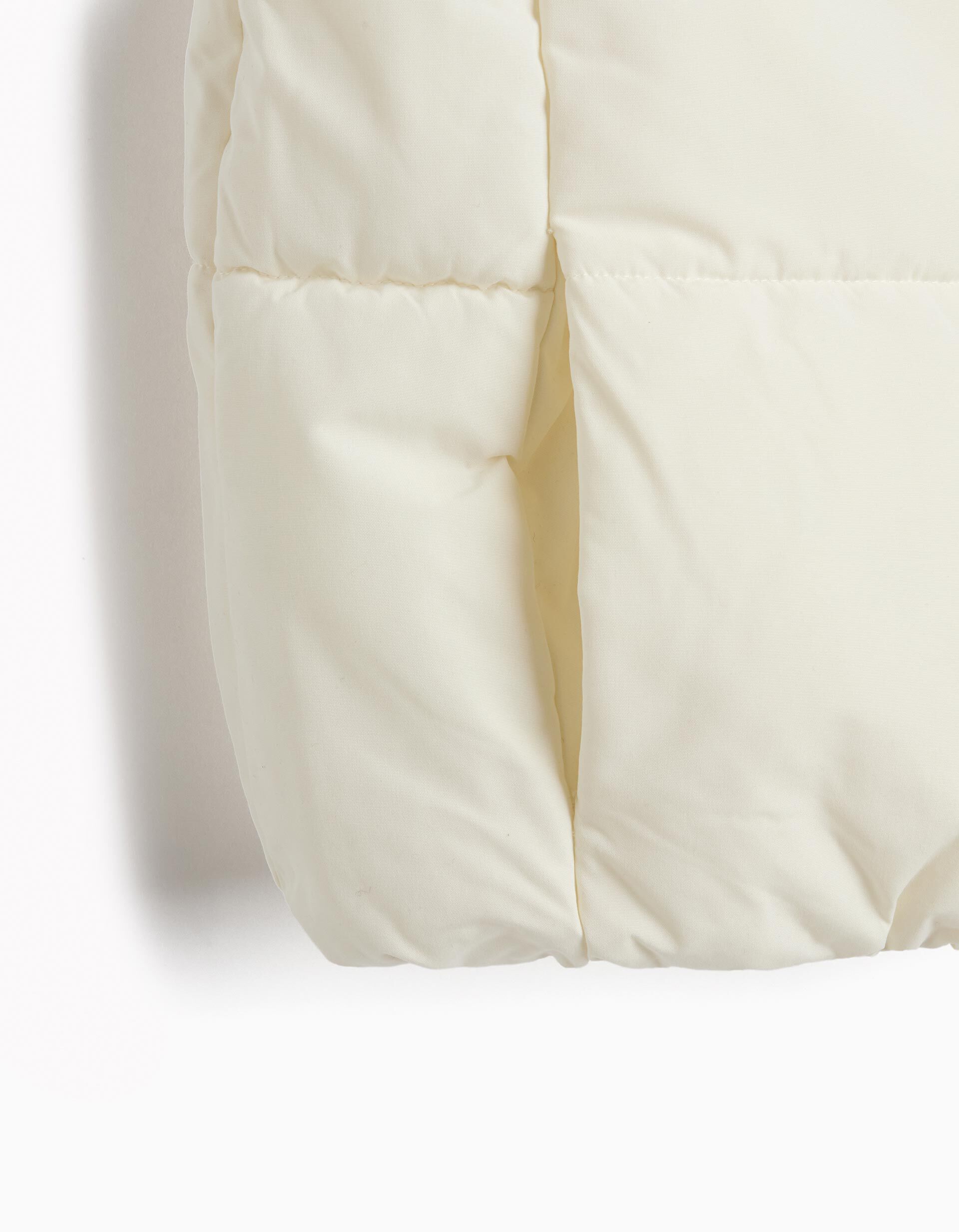 Comprar Online Colete Acolchoado, Menina, Bege Claro