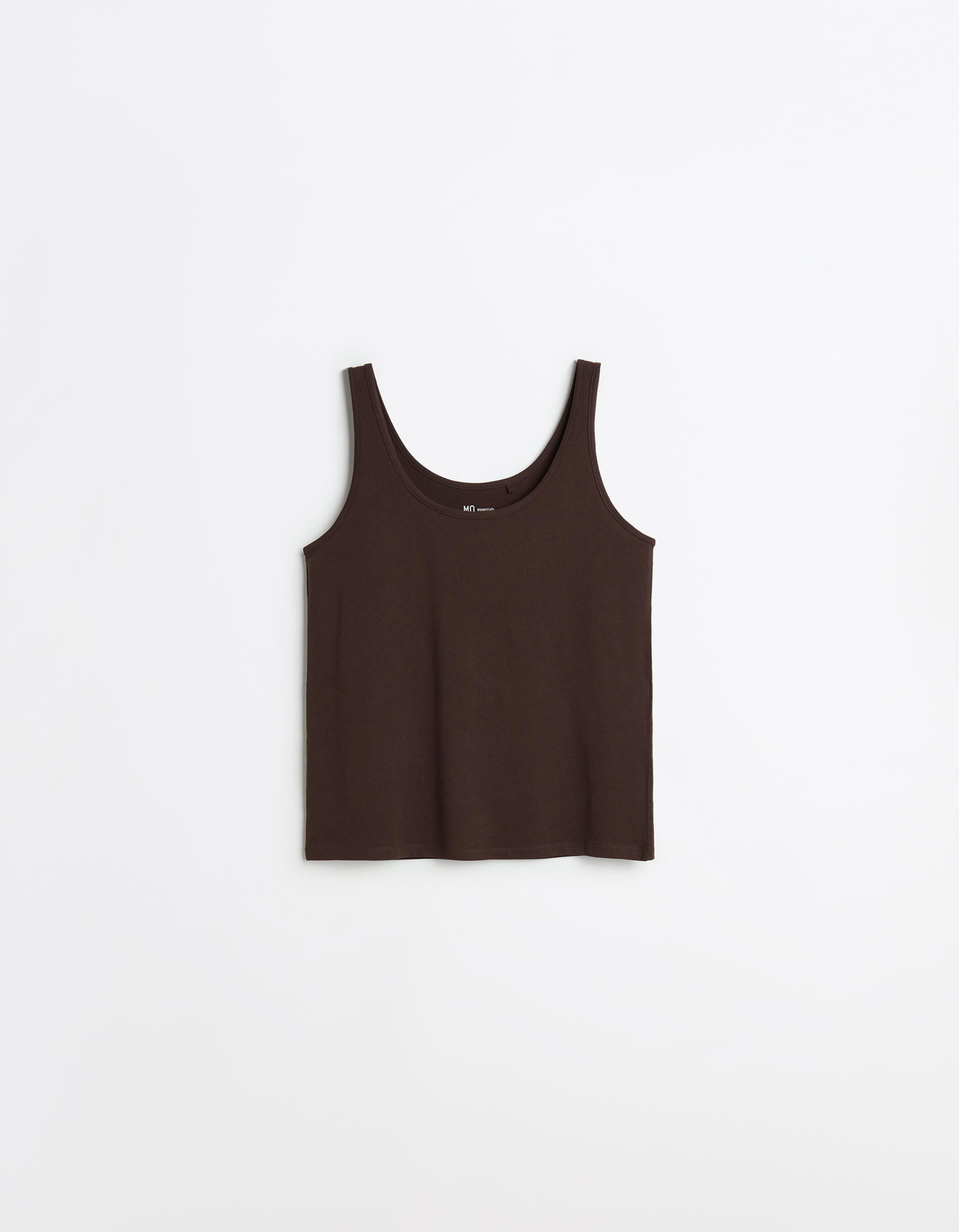 Comprar Online Top, Mulher, Castanho Escuro