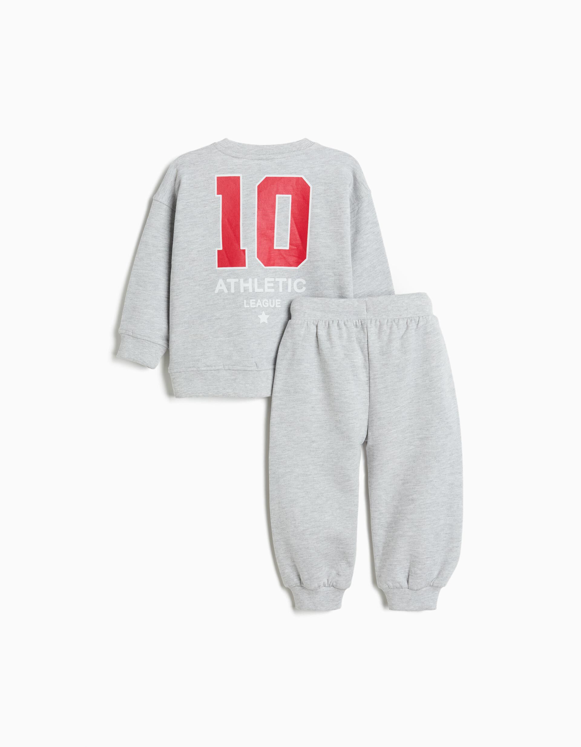 Comprar Online Conjunto de Jogging, Menino, Cinzento Claro