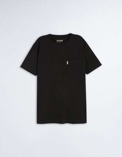 Pocket T-shirt, Men, Black