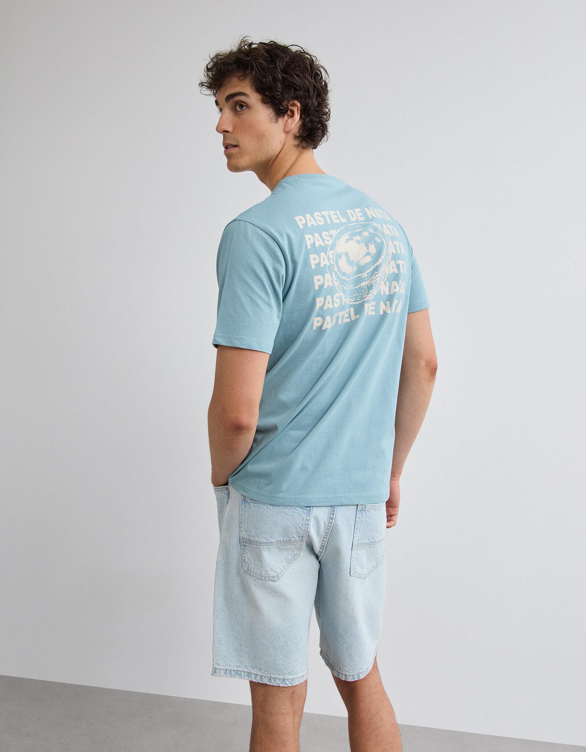 Comprar Online T-shirt Jersey, Homem, Azul