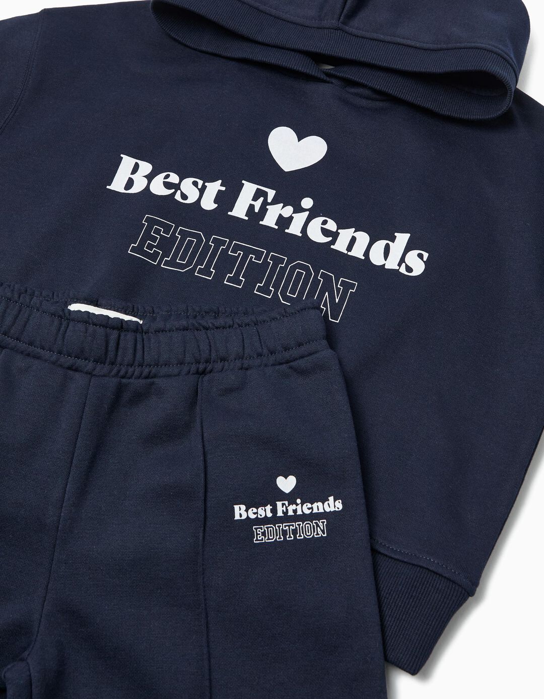 Conjunto de Jogging, Menina, Azul Escuro