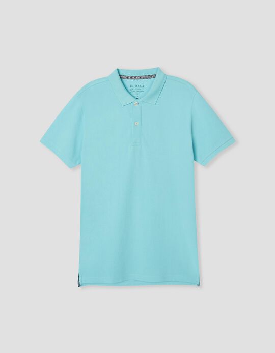 Polo Shirt, Men, Light Blue