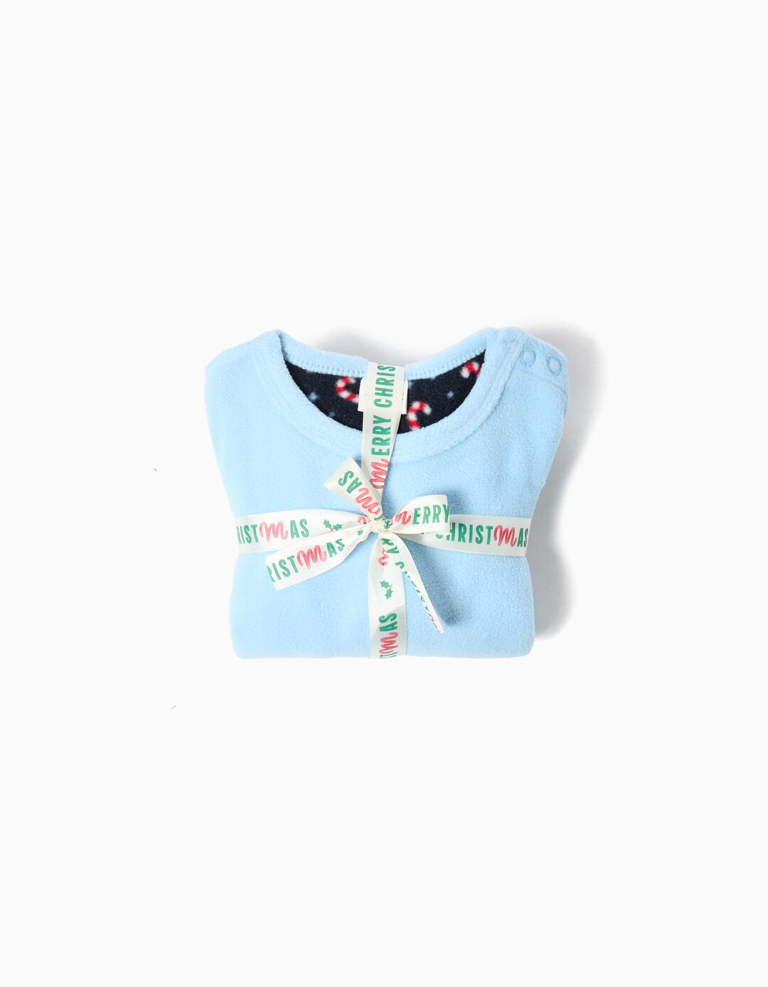 Pijama Polar de Natal, Menina, Azul
