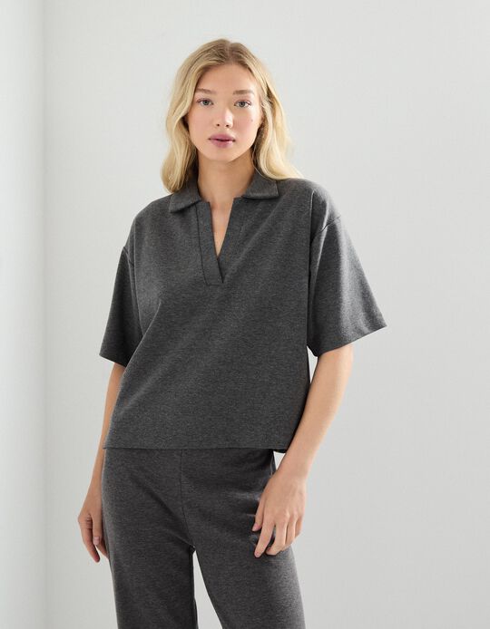 Comprar Online Polo, Mulher, Cinzento Escuro