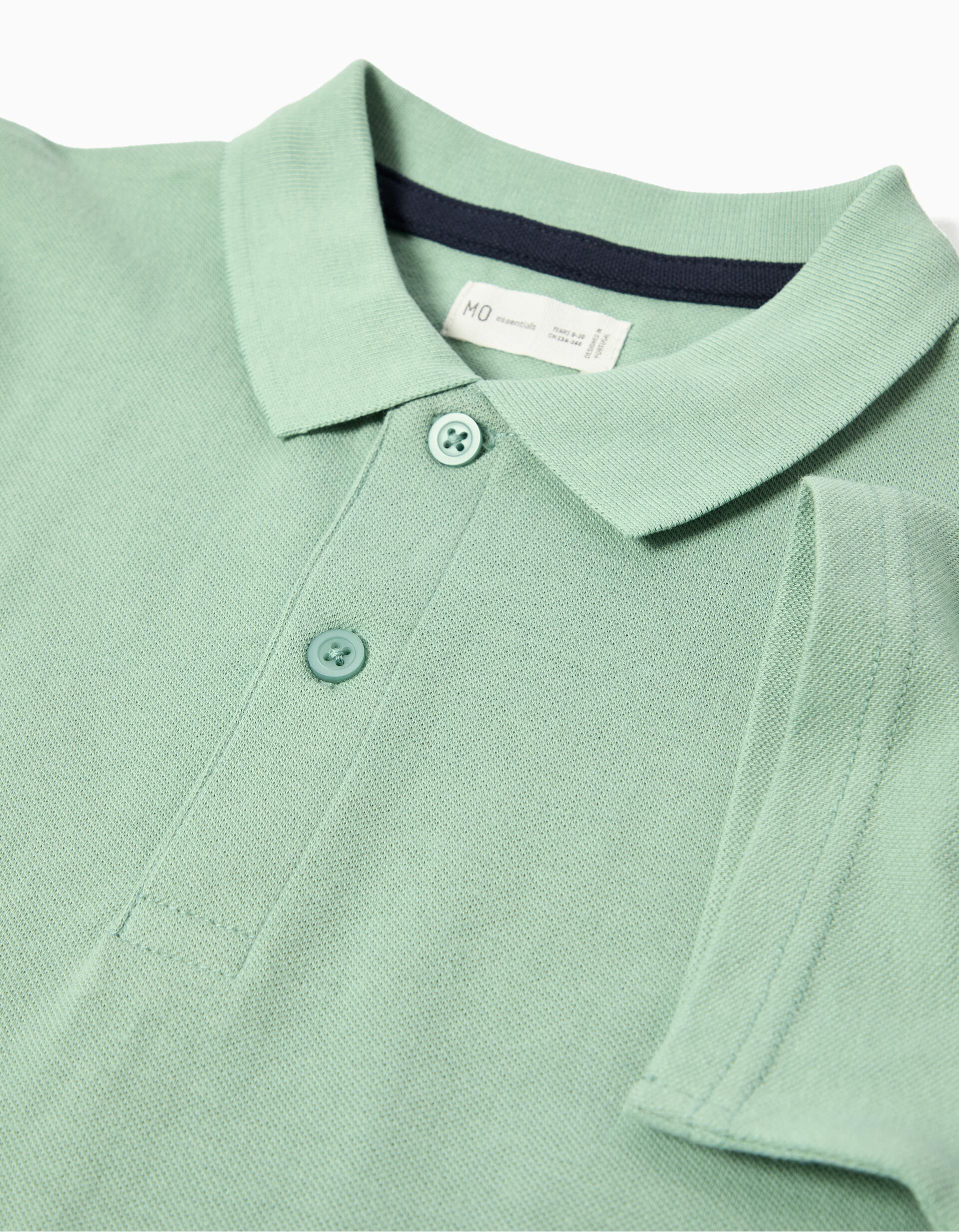 Comprar Online Polo Piquet, Homem, Verde Claro