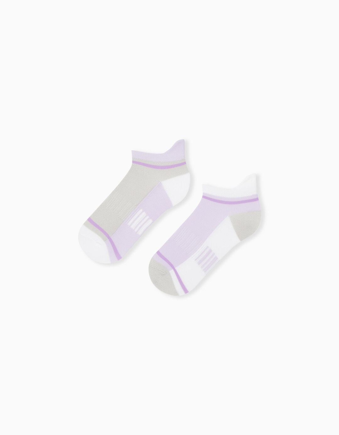 2 Pairs of Sports Socks Pack, Girls, Multicolour