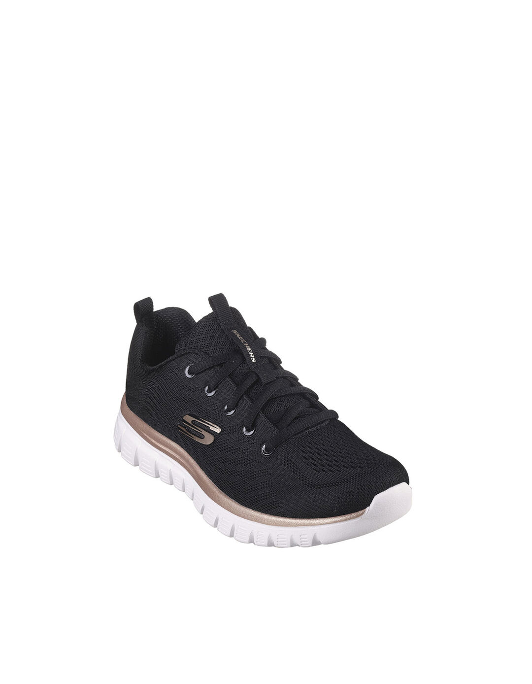 'Skechers' sneakers, women, black