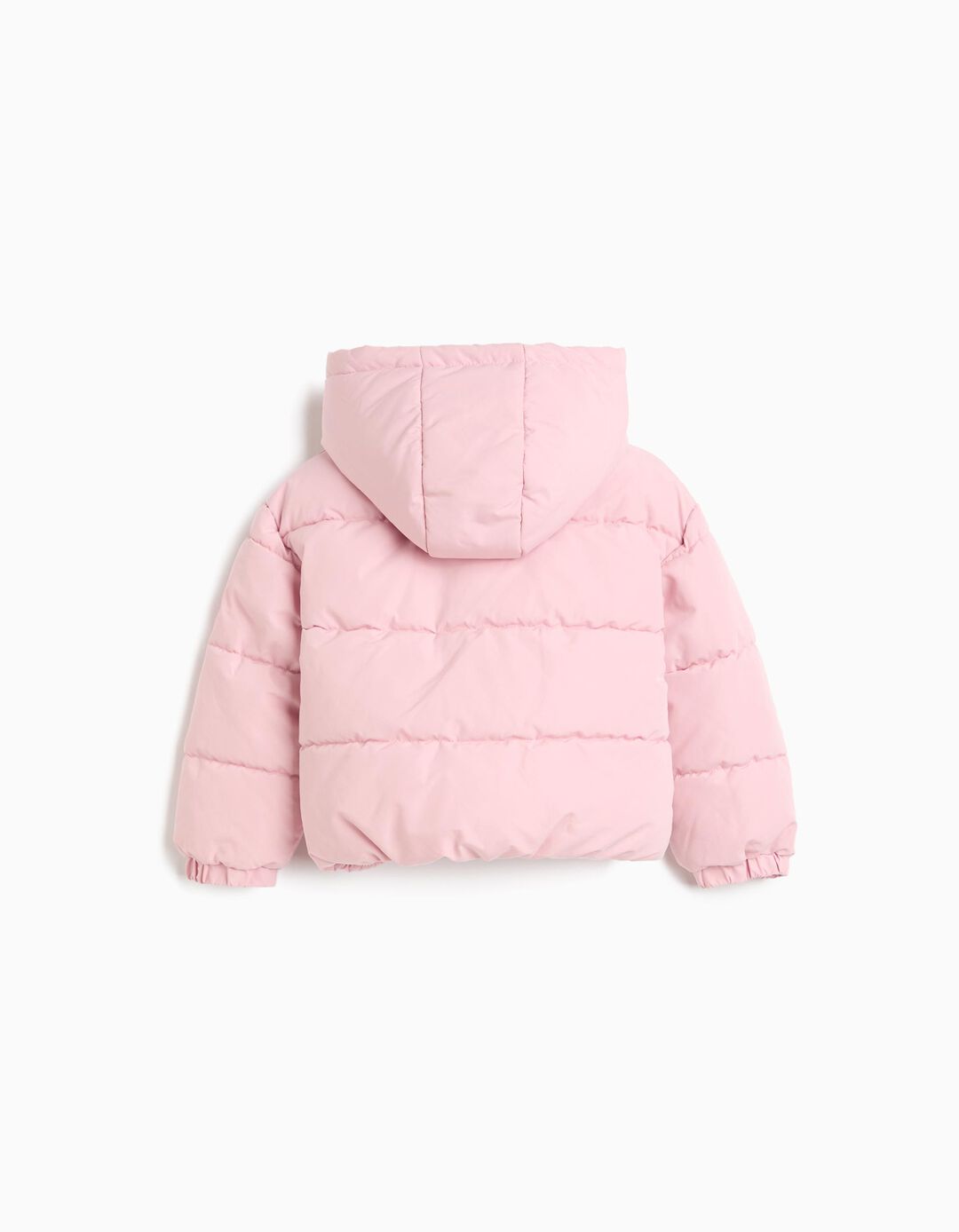 Casaco Acolchoado Com Capuz, Menina, Rosa