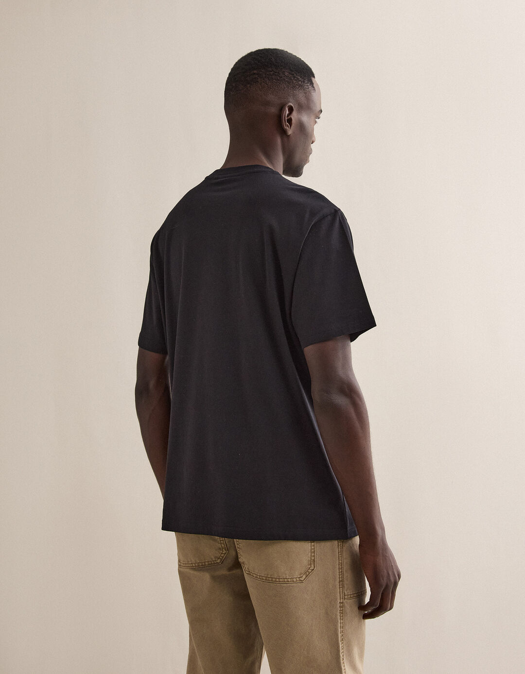 T-shirt The Cure, Homem, Preto