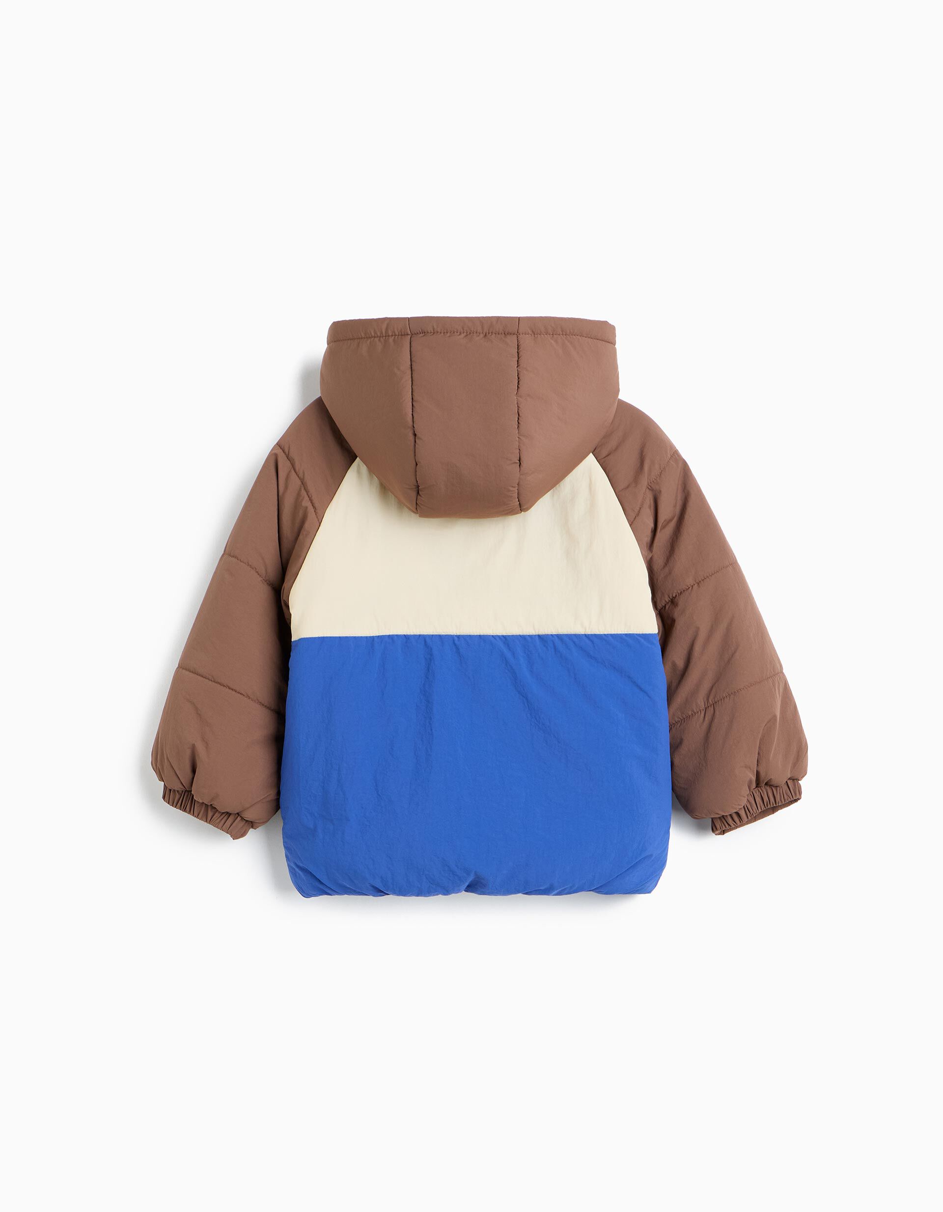 Comprar Online Casaco Acolchoado Com Capuz, Menino, Castanho