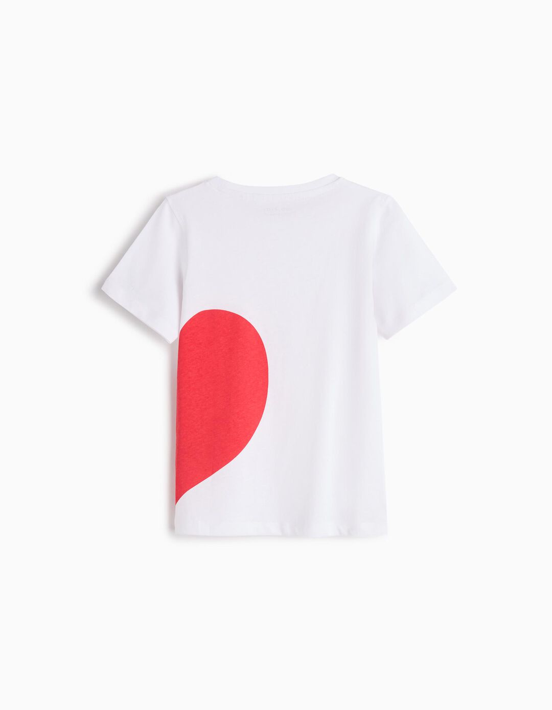 T-shirt Dia dos Namorados, Menino, Branco