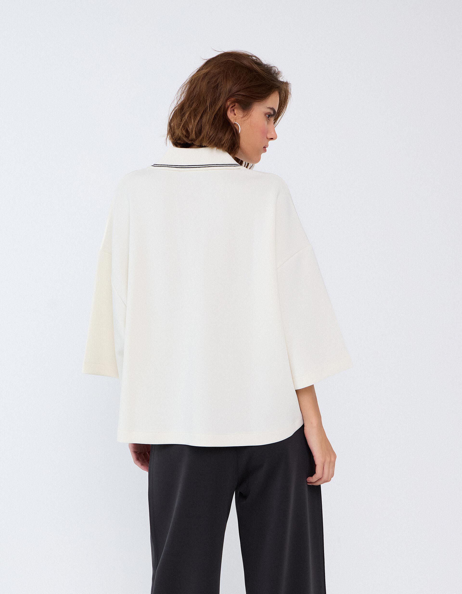 Comprar Online Polo Interlock, Mulher, Bege Claro