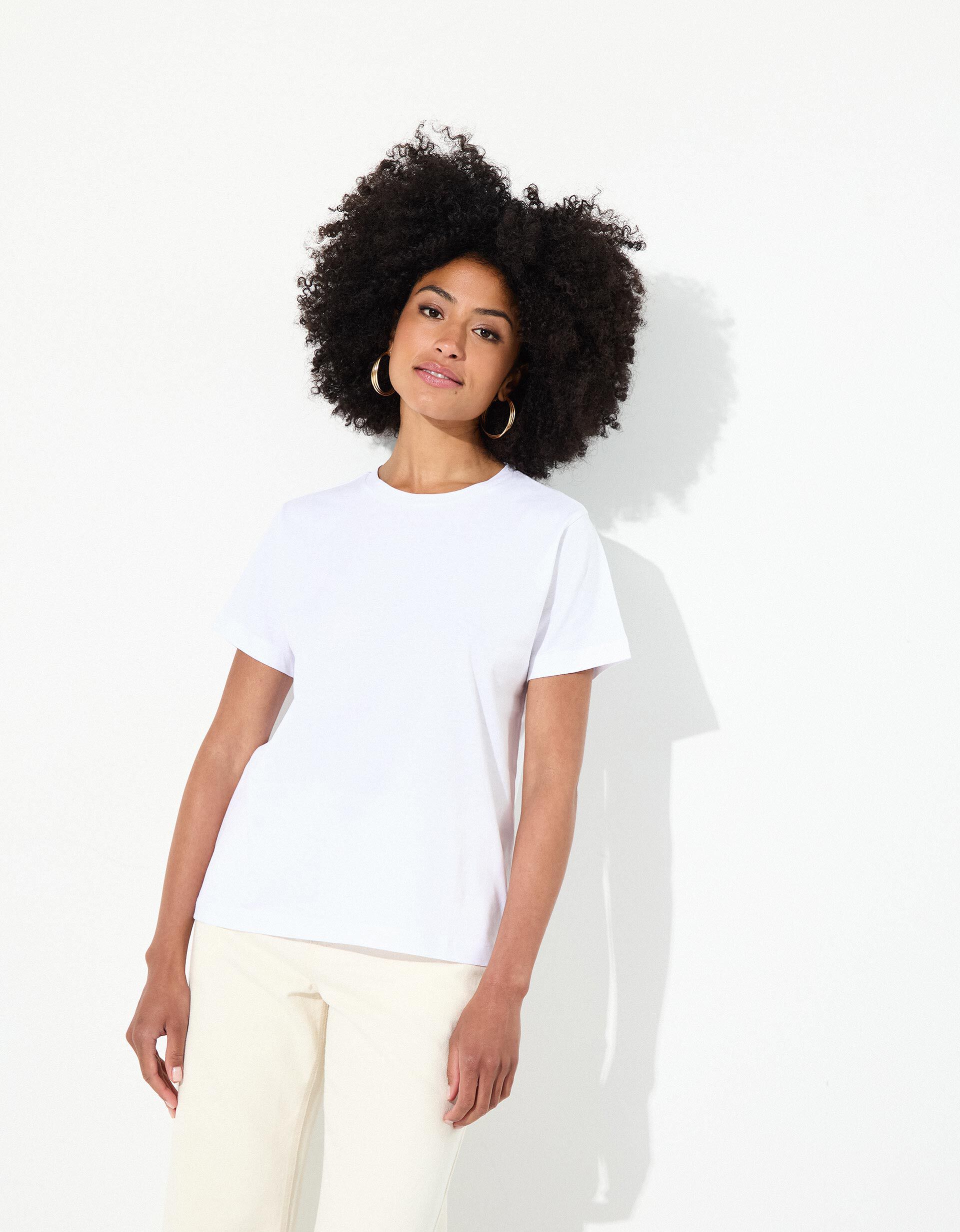 Comprar Online T-shirt, Mulher, Branco