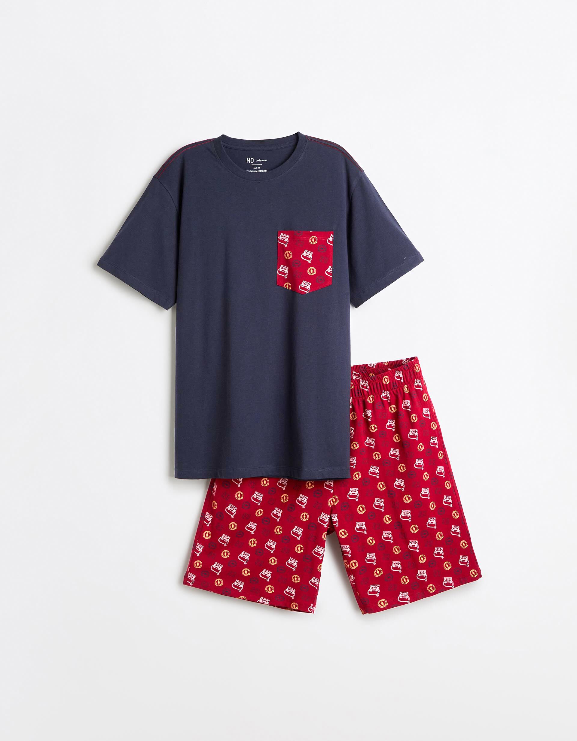 Comprar Online Pijama Jersey, Homem, Azul Escuro