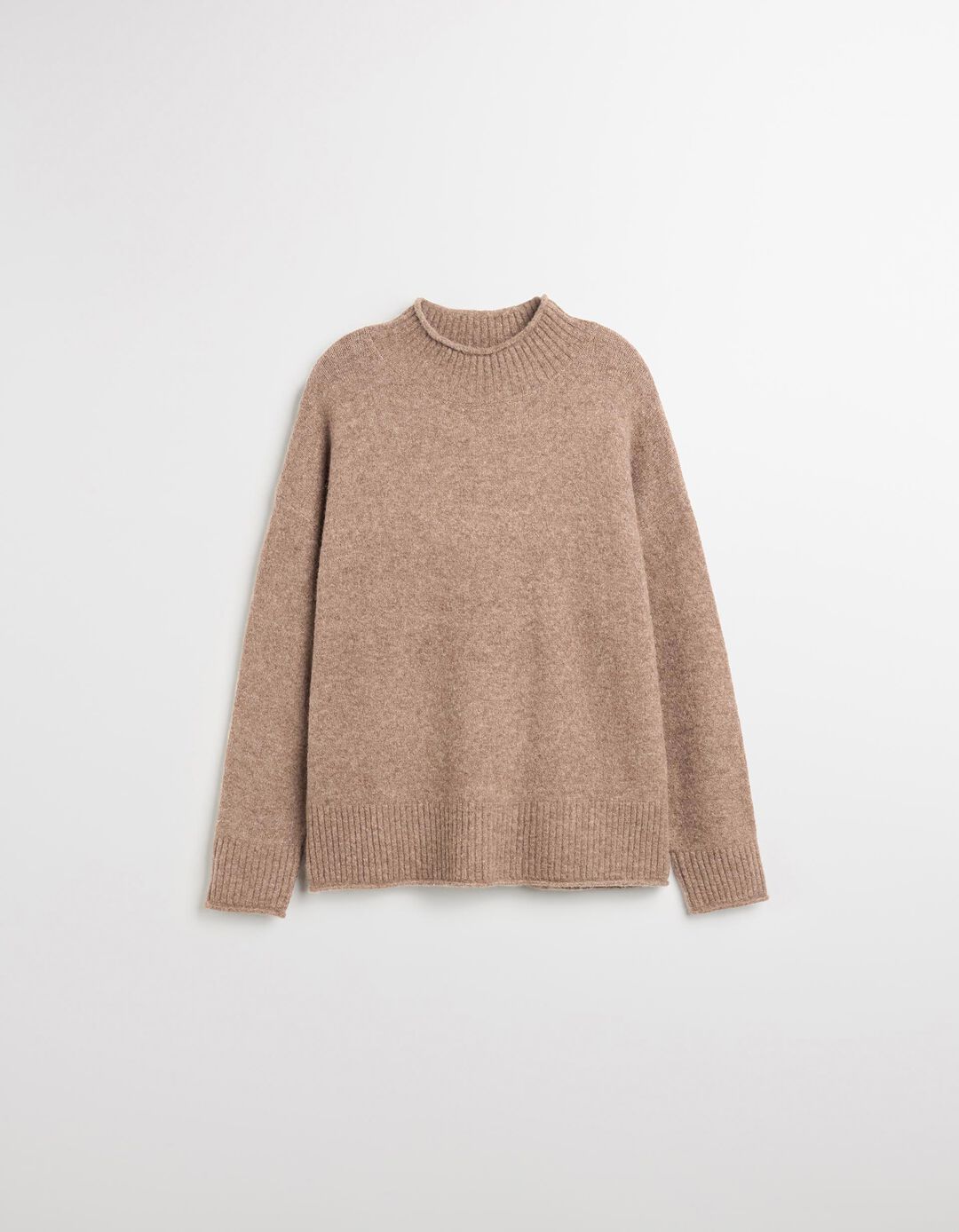 Camisola de Malha, Mulher, Bege