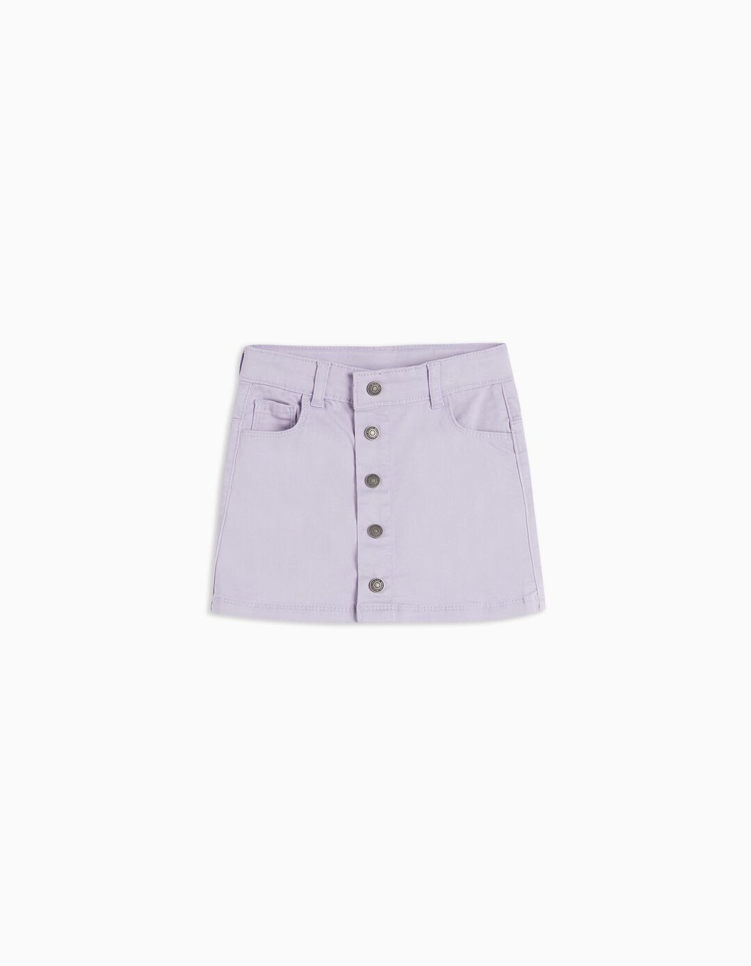 Denim Skirt, Girls, Lilac