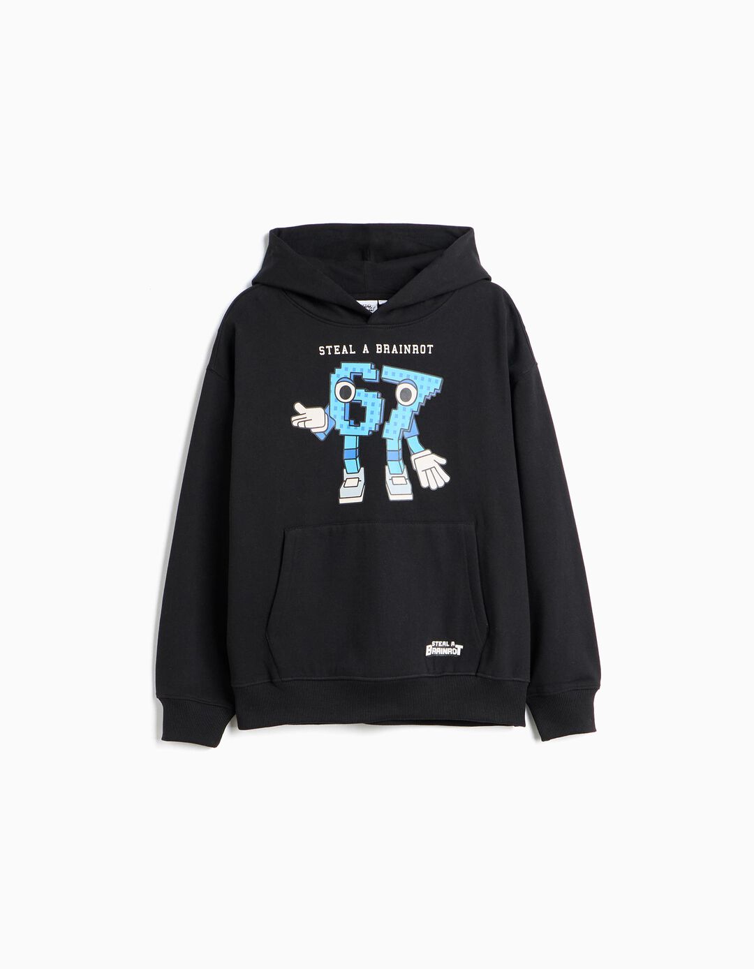 Sweatshirt Estampada, Menino, Preto