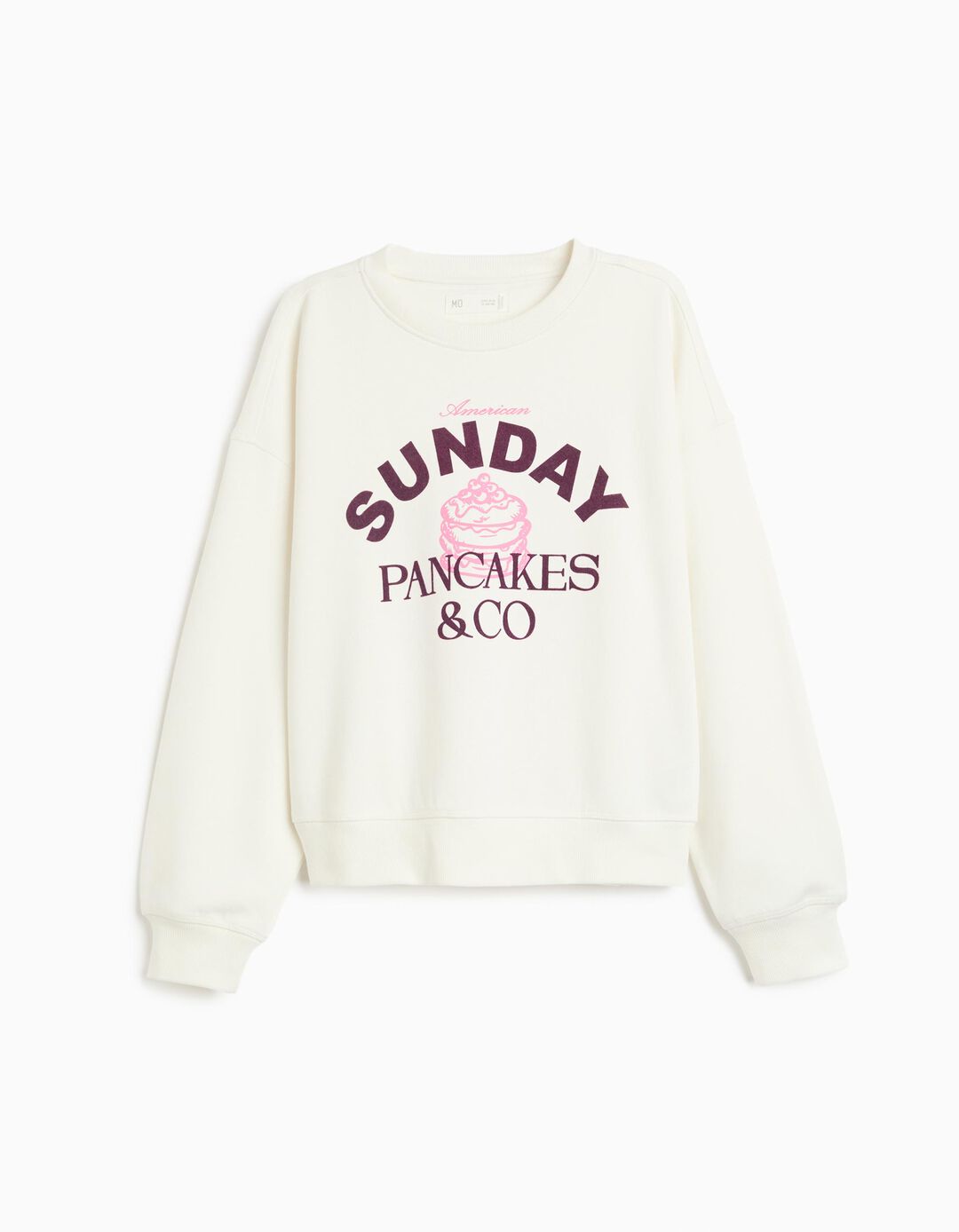 Sweatshirt Estampada, Menina, Branco