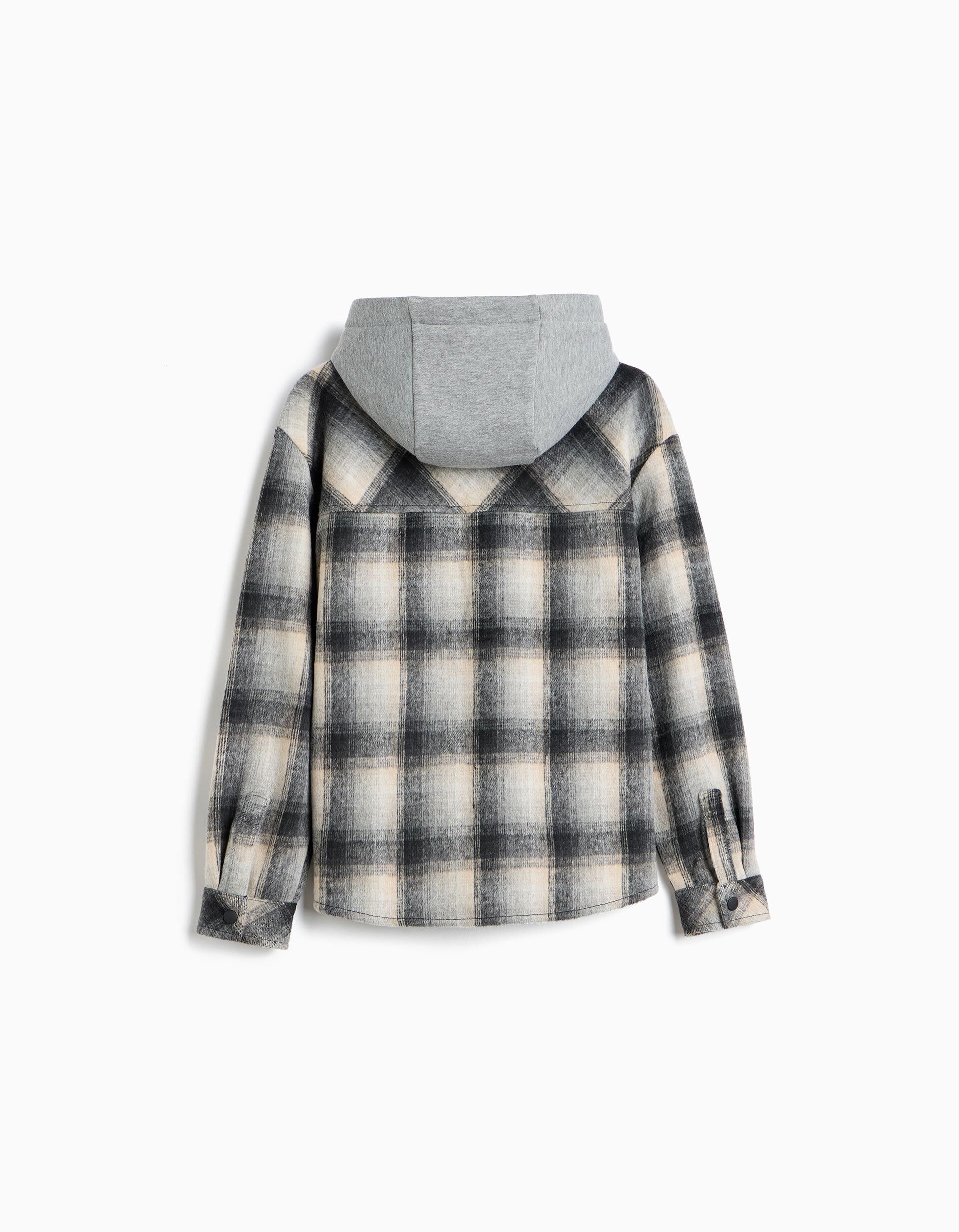 Comprar Online Sobrecamisa Com Capuz, Menino, Bege