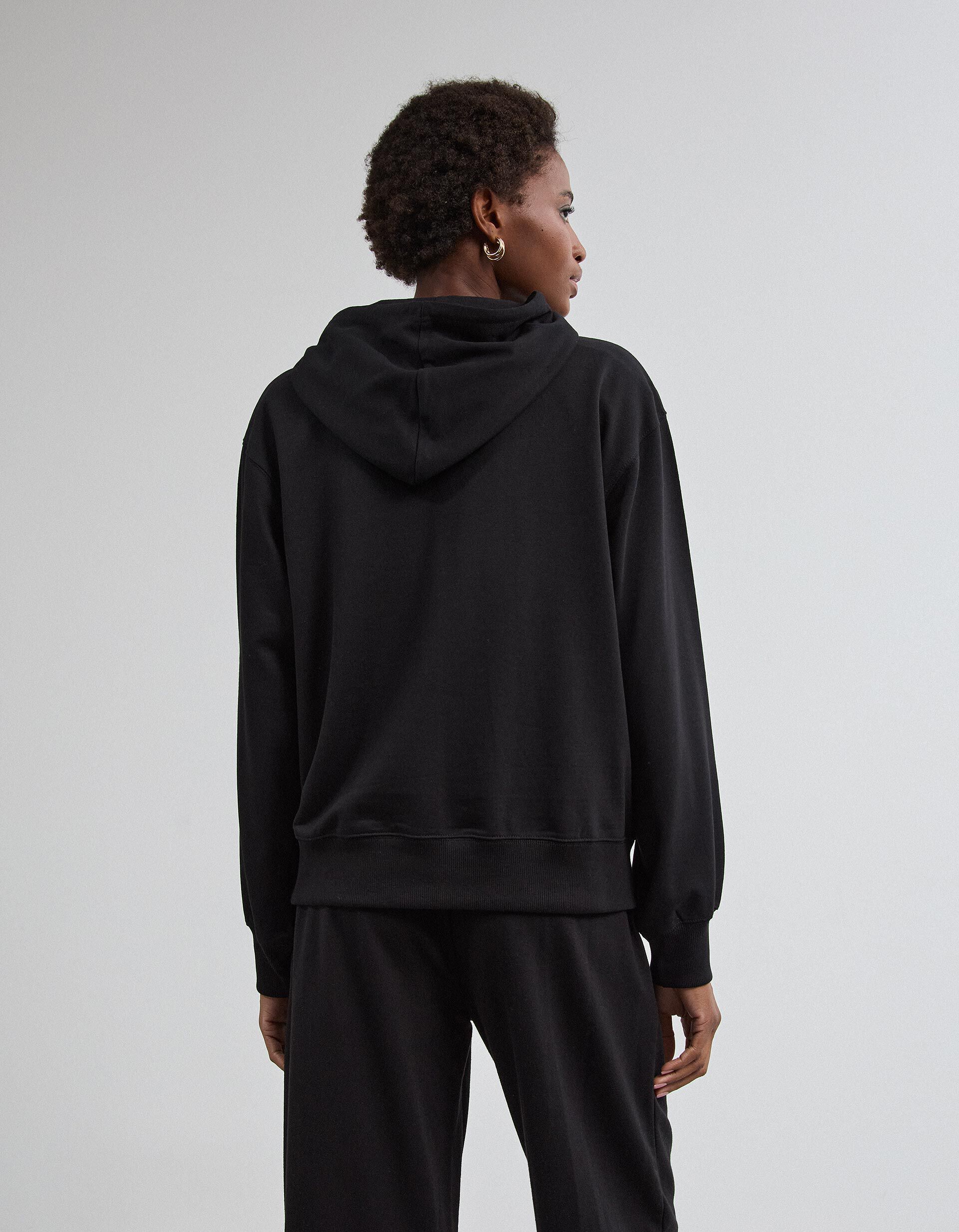 Comprar Online Sweatshirt Com Capuz, Mulher, Preto