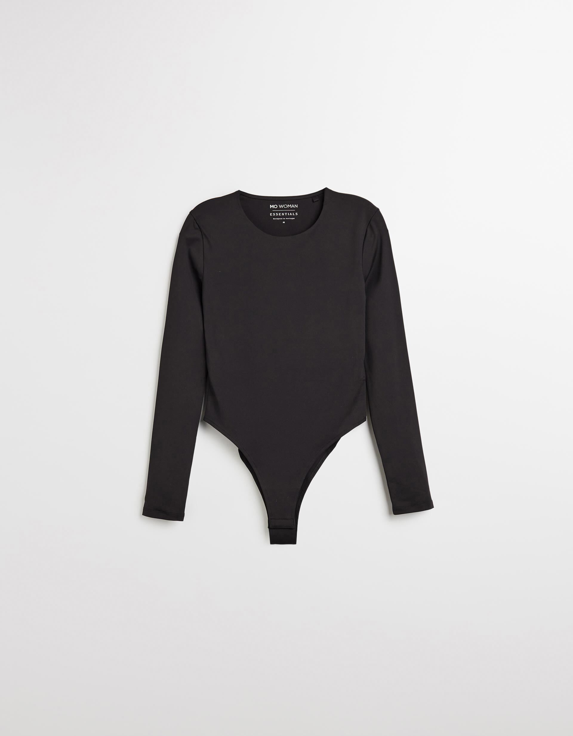 Comprar Online Body de Manga Comprida, Mulher, Preto