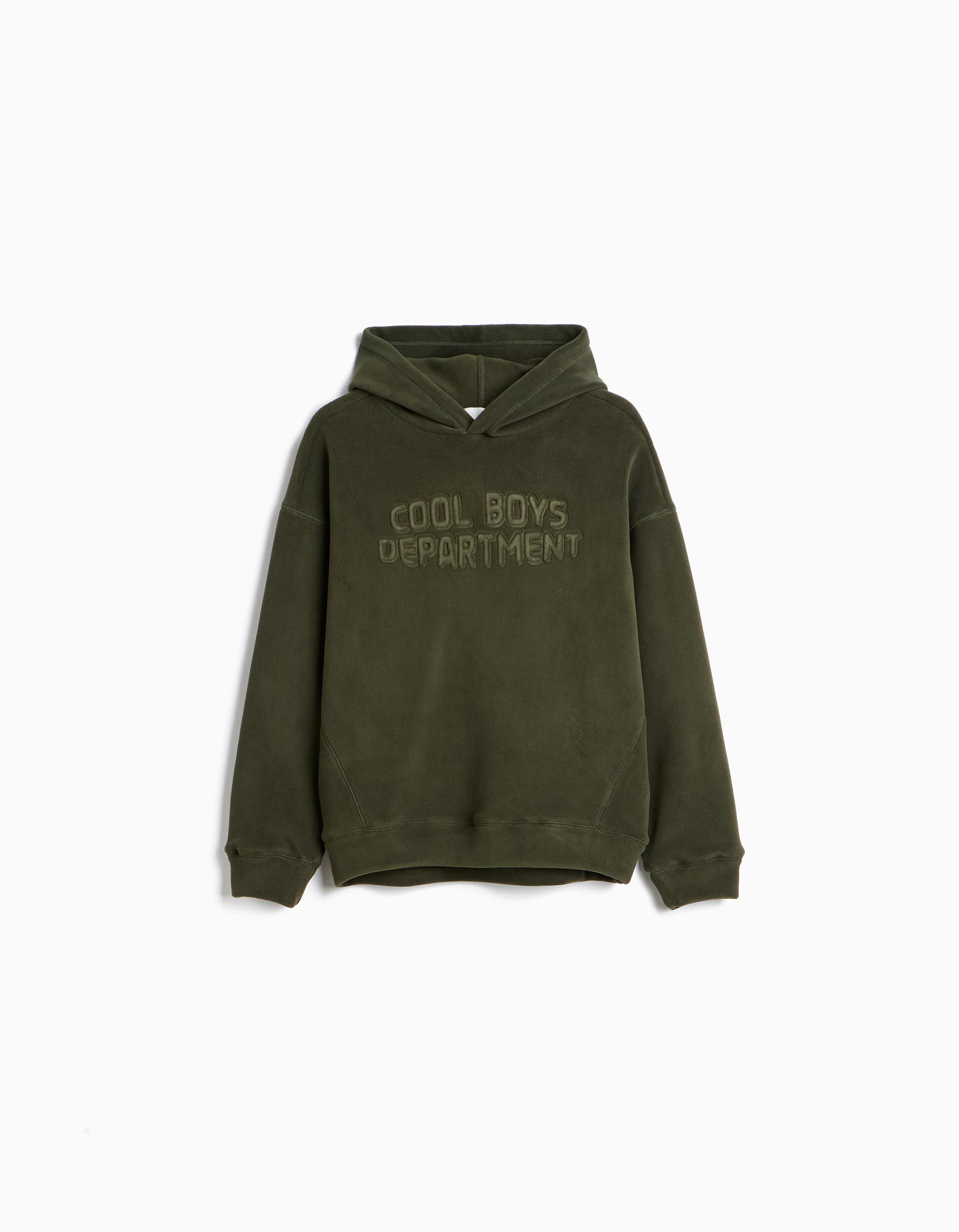 Comprar Online Sweatshirt De Malha Polar, Menino, Verde