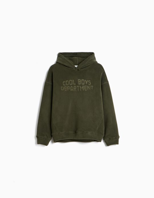 Comprar Online Sweatshirt De Malha Polar, Menino, Verde