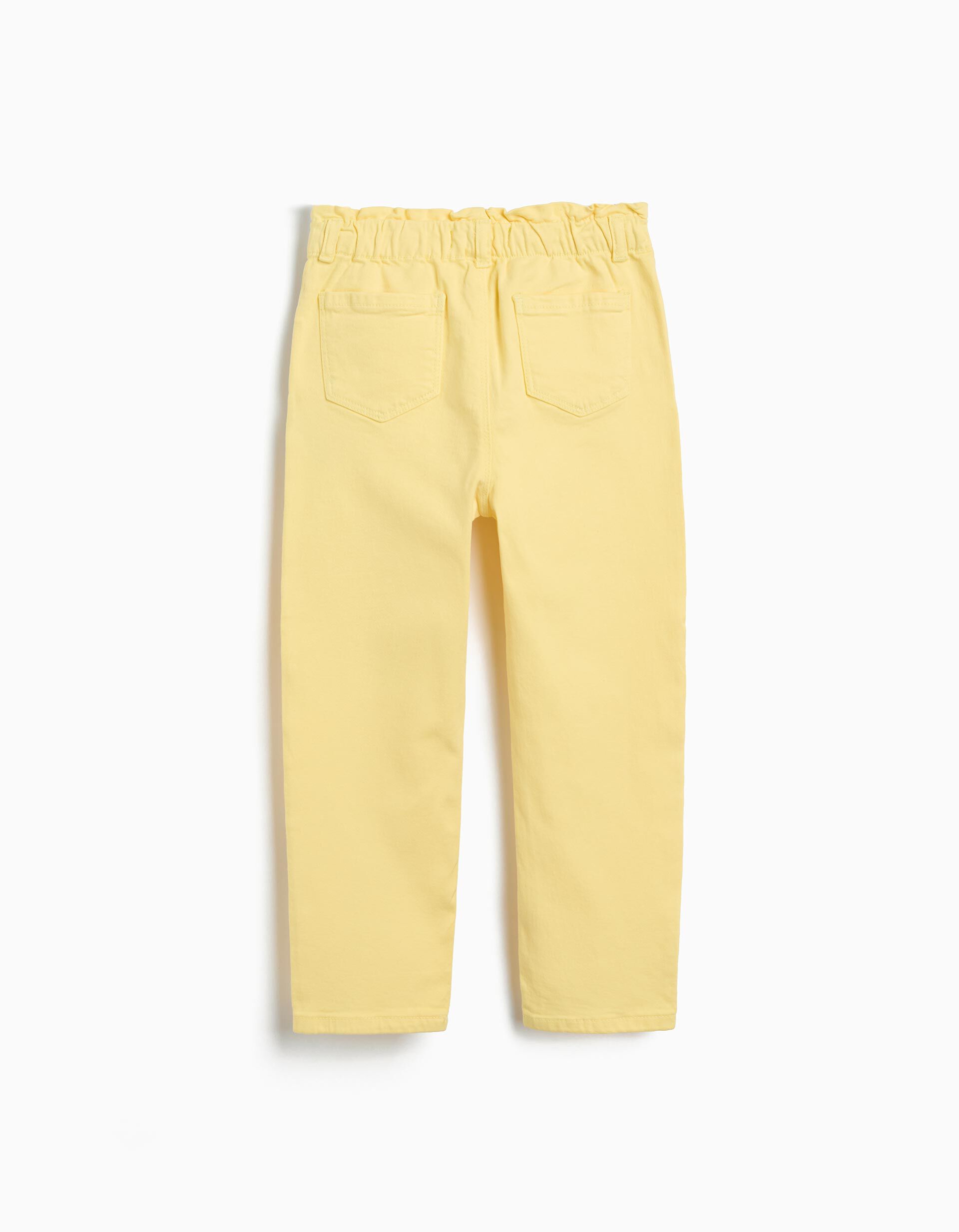 Comprar Online Cal&ccedil;as de Ganga Paperbag, Menina, Amarelo Escuro 