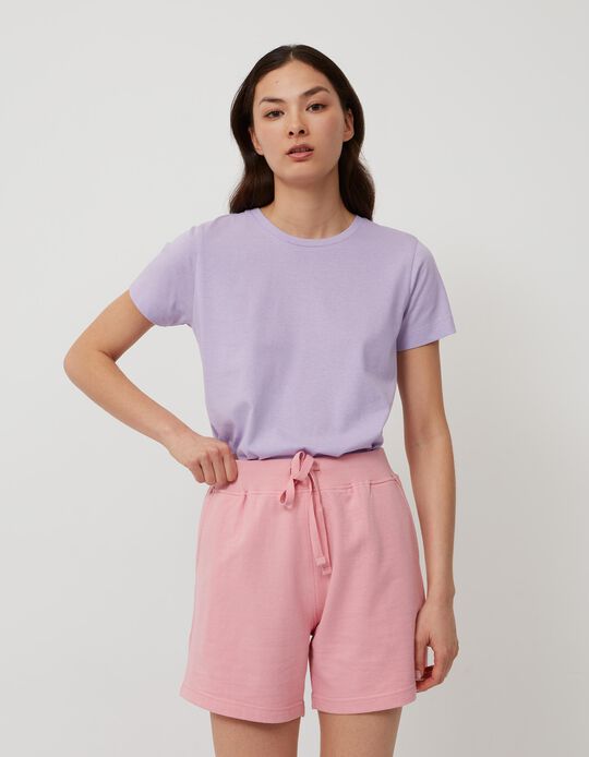Essentials T-Shirt, Women, Lilac
