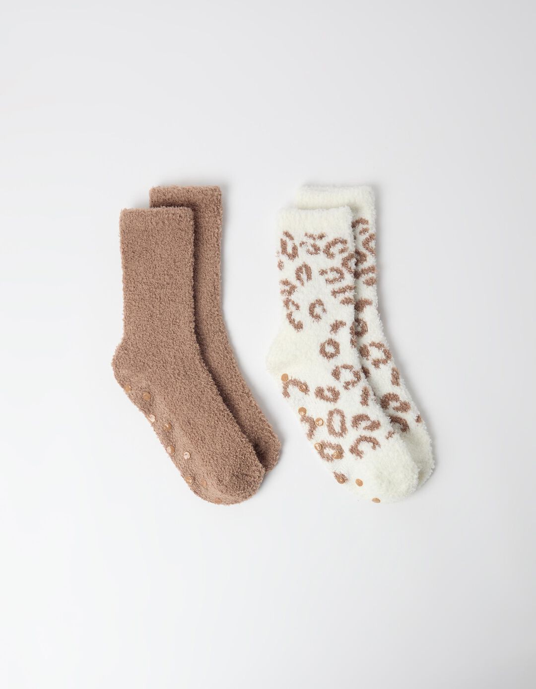 Pack 2 Pares De Meias Doudou, Mulher, Bege Claro