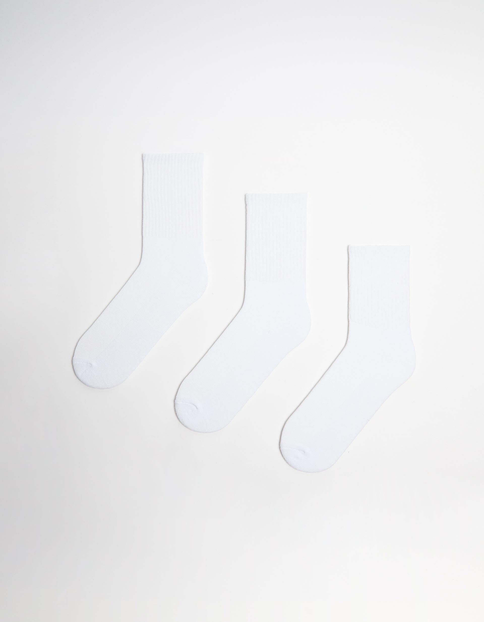 Comprar Online Pack 3 Meias, Homem, Branco