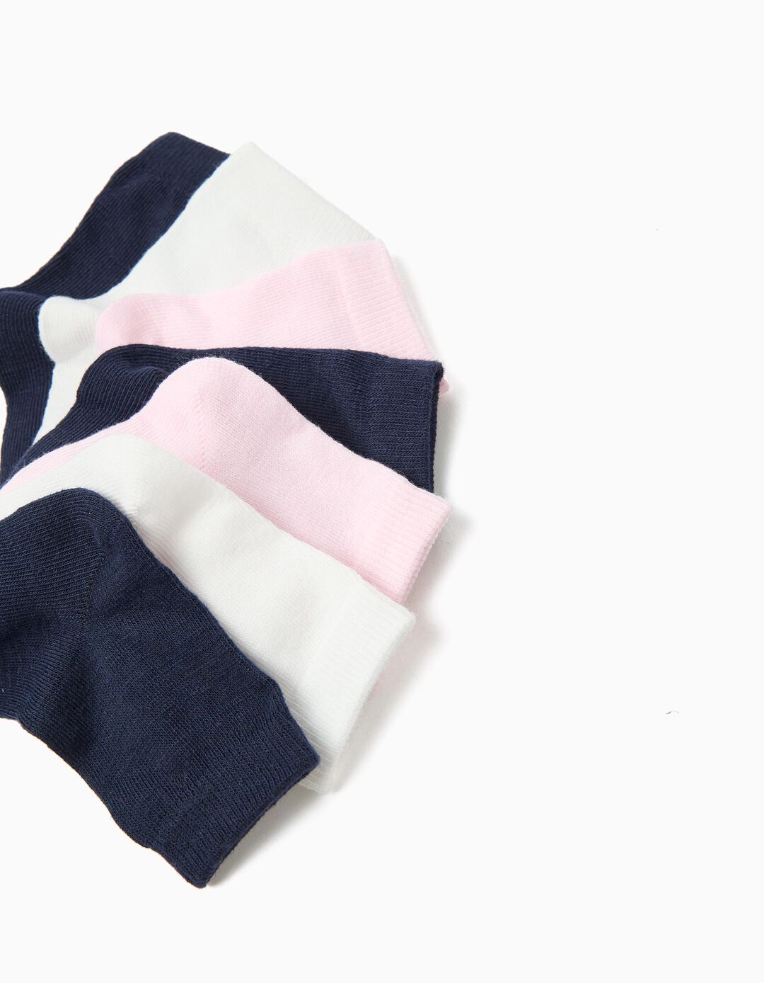 Pack 7 Pares de Meias, Menina, Multicor