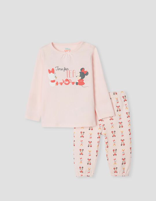 Pijama da Minnie, Bebé Menina, Rosa