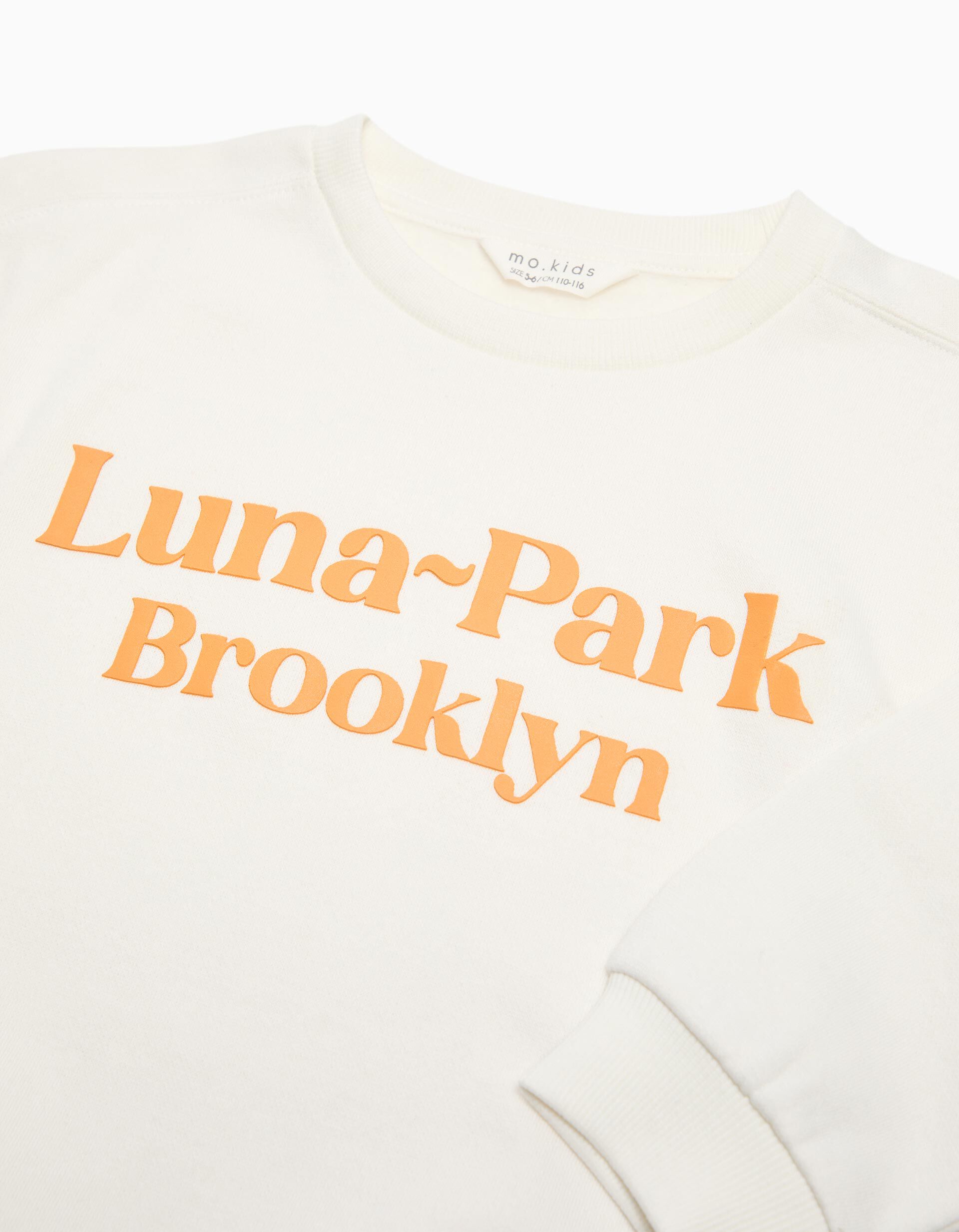 Comprar Online Sweatshirt de Felpa Estampado, Menino, Branco