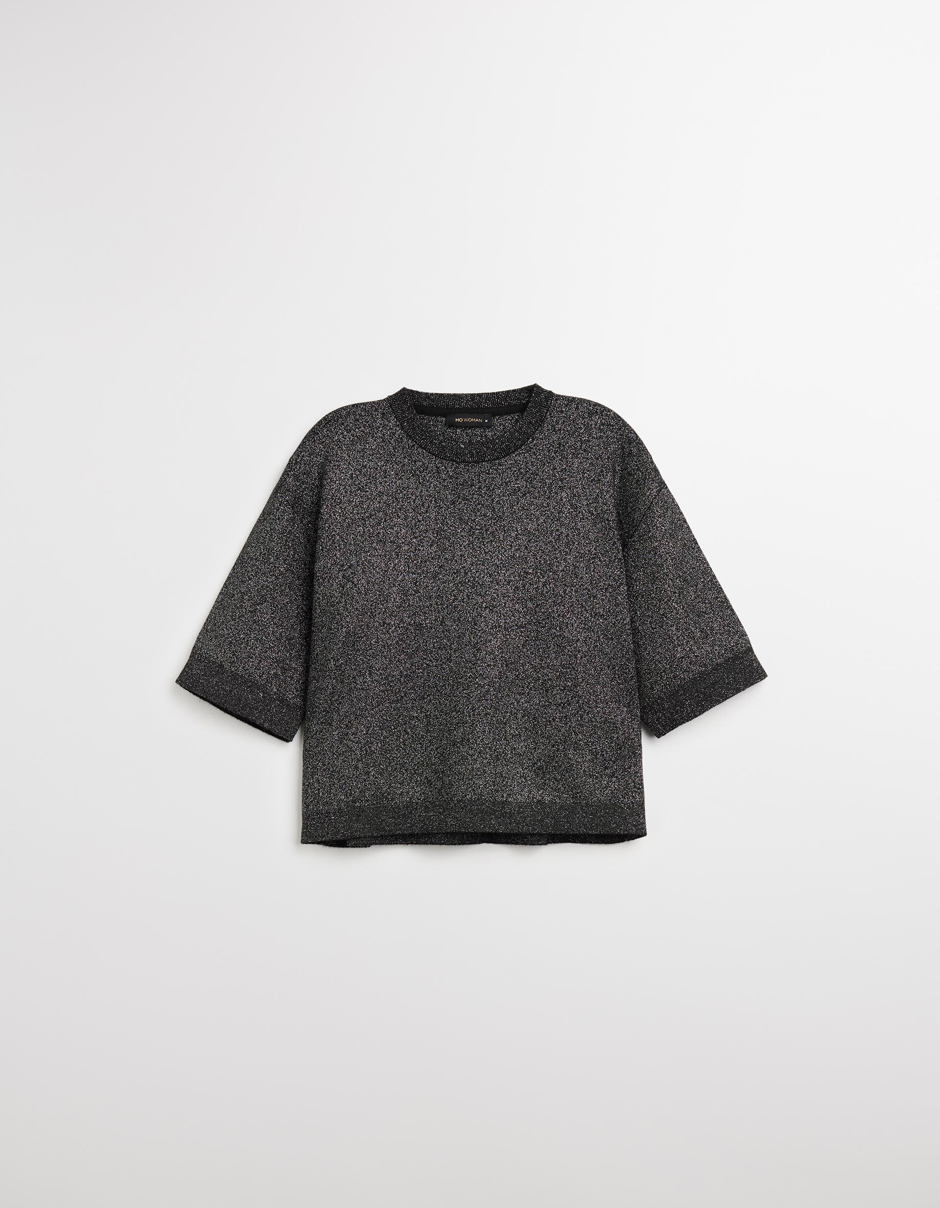 Comprar Online T-shirt de Malha, Mulher, Preto