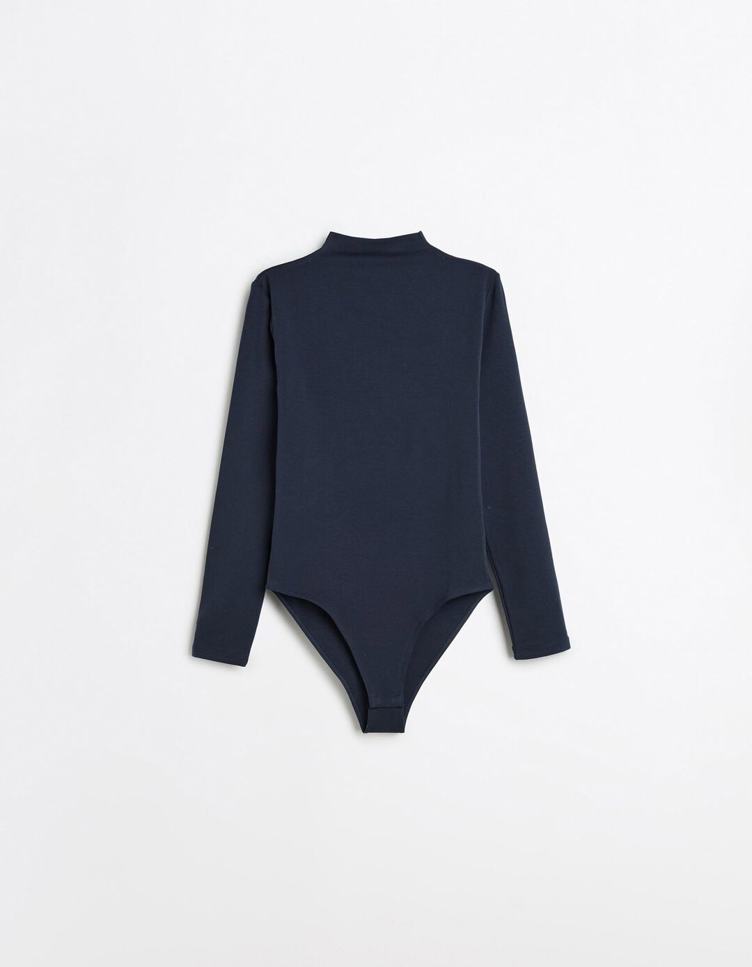 Body de Manga Comprida, Mulher, Azul Escuro