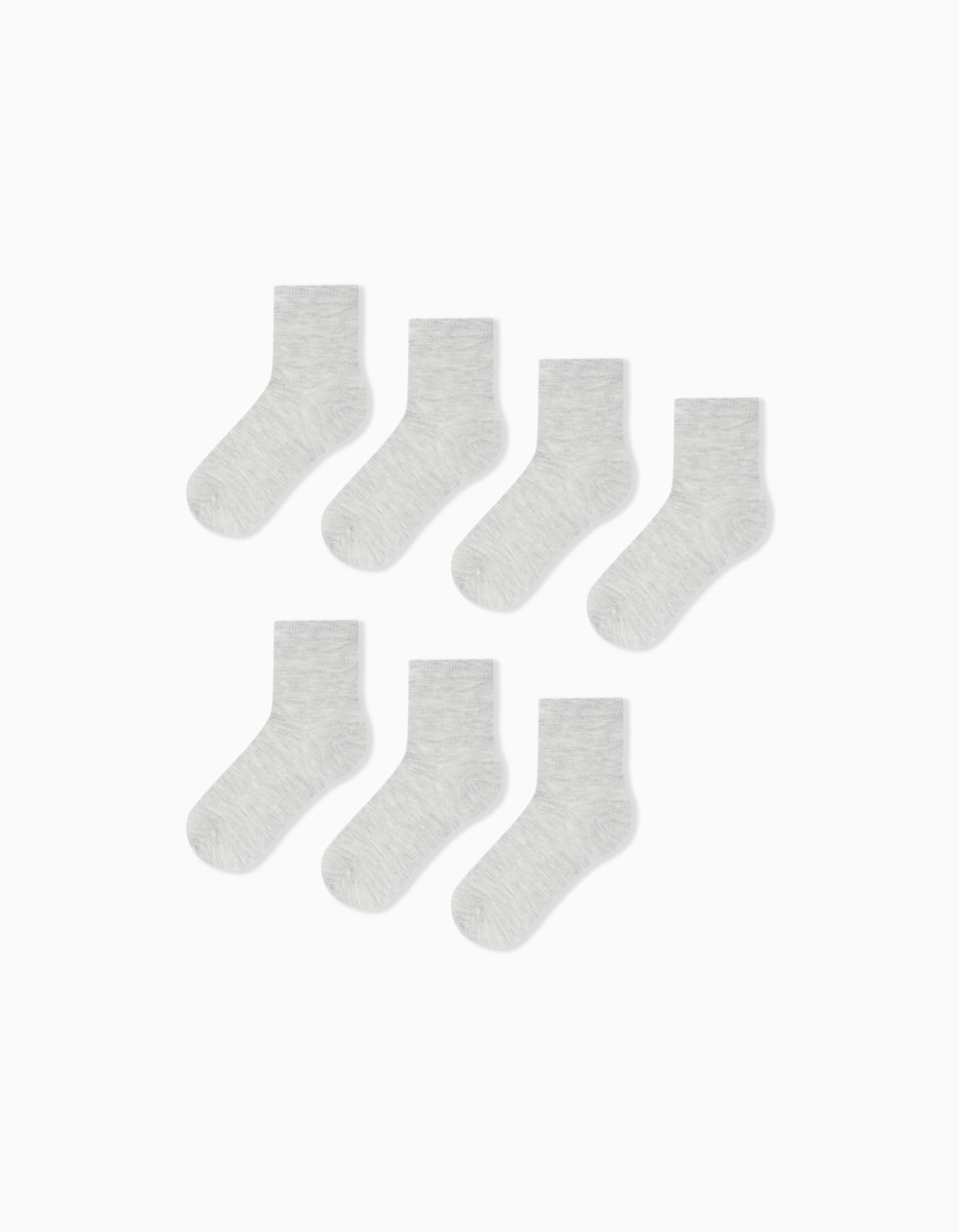 Comprar Online 7 Pairs of Socks Pack, Boys, Light Grey