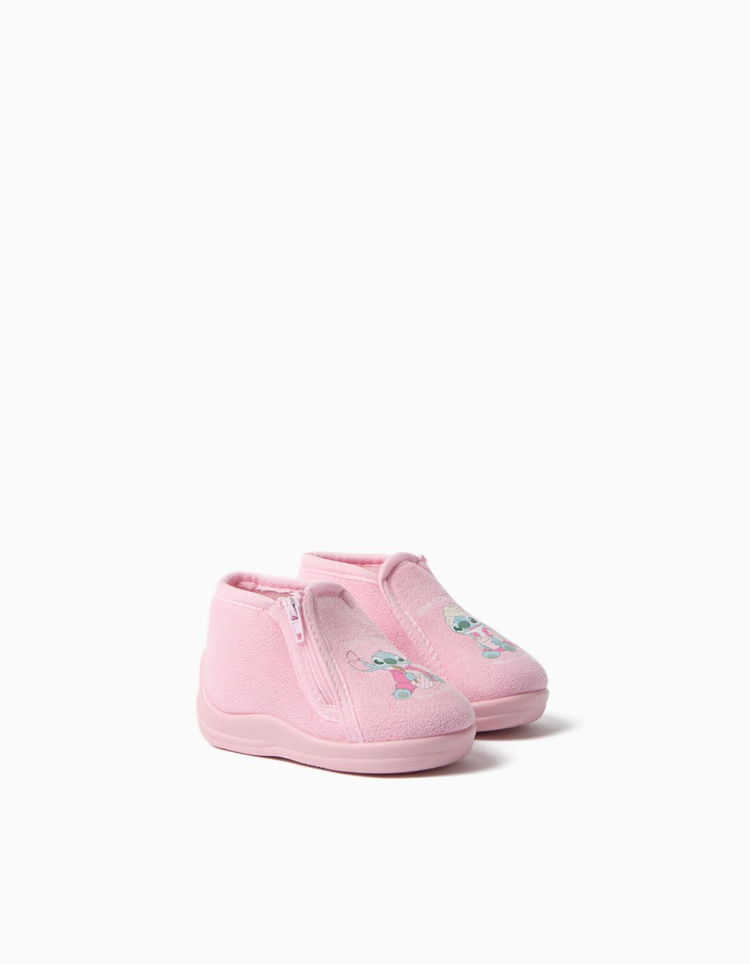 Pantufas 'Stitch' &copy;Disney, Menina, Rosa 