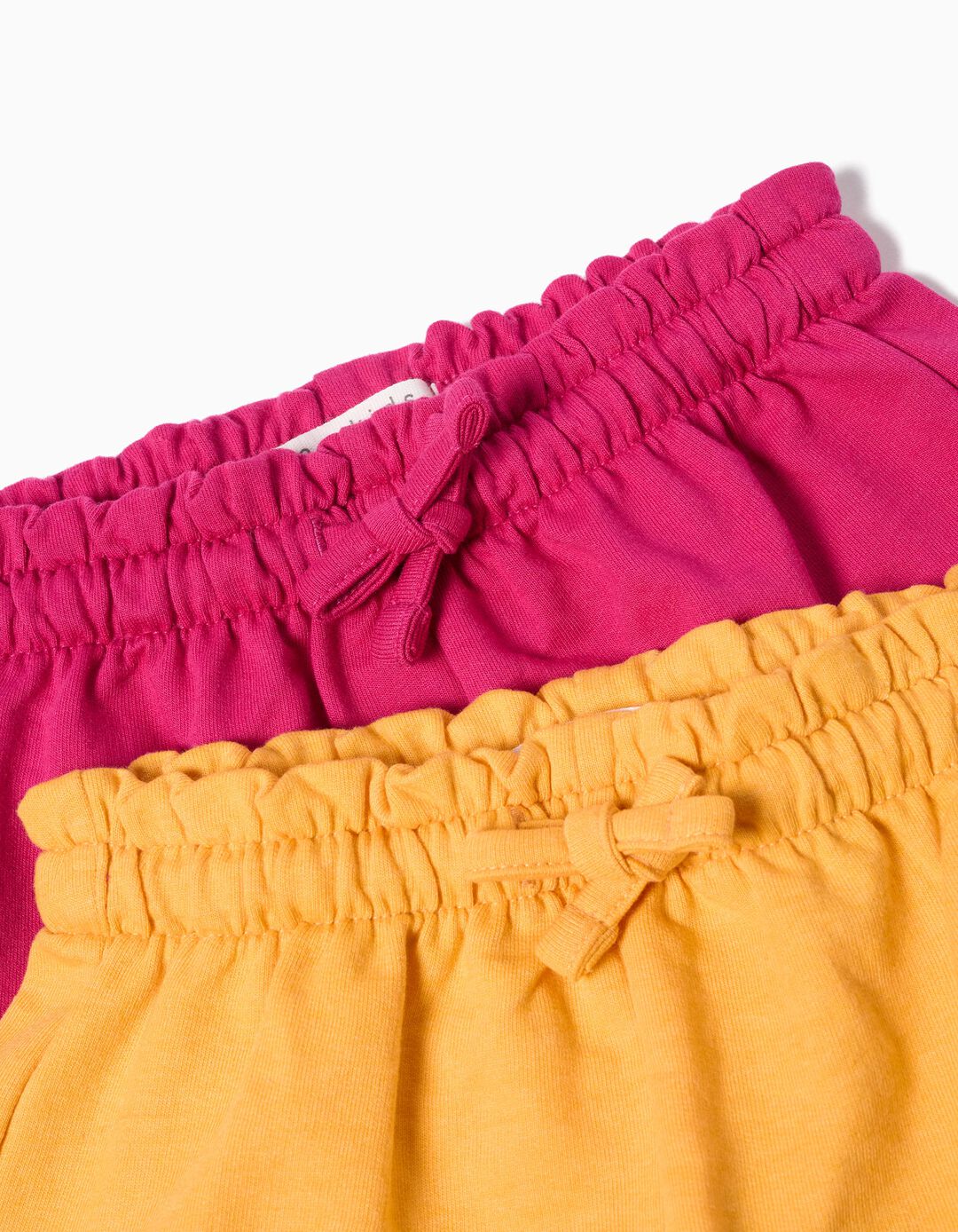 Pack 2 Calções, Menina, Rosa Escuro
