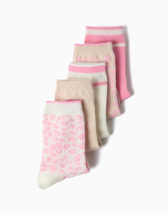 Comprar Online Pack 5 Pares De Meias, Menina, Multicolor
