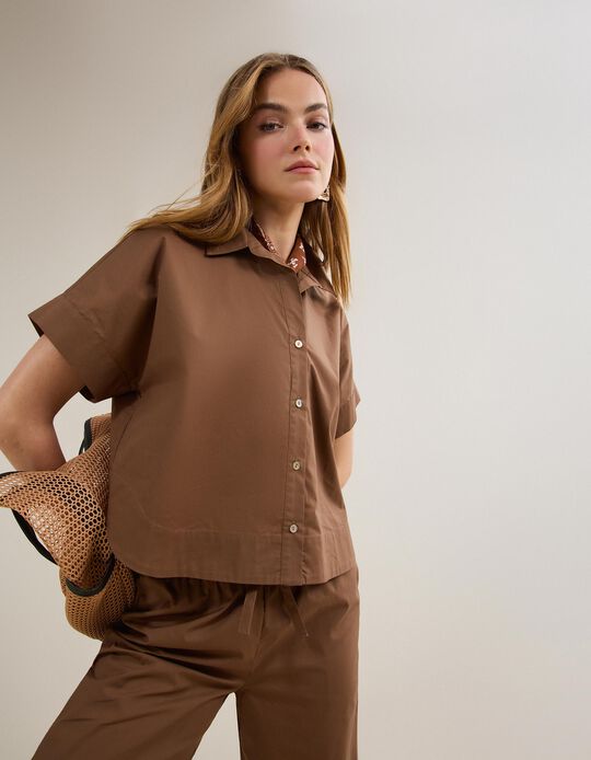 Comprar Online Blusa, Mulher, Castanho