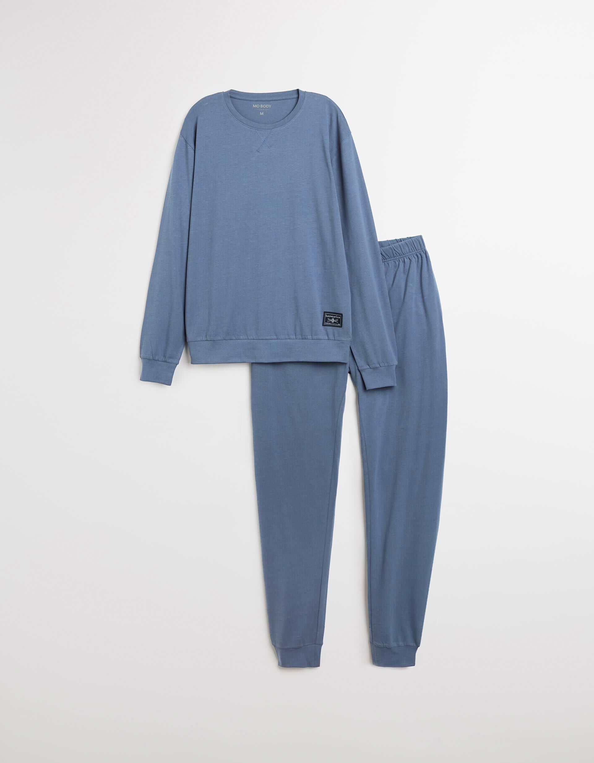 Comprar Online Pijama Jersey, Homem, Azul Escuro