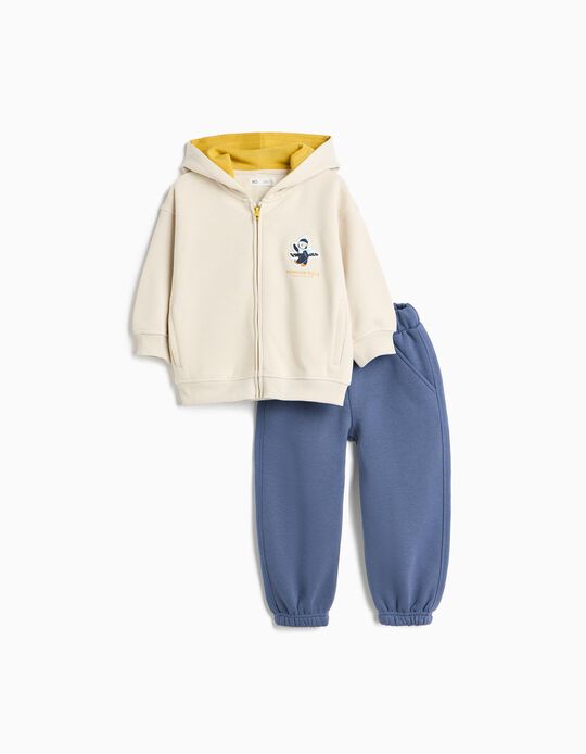 Comprar Online Conjunto De Jogging, Menino, Bege Claro