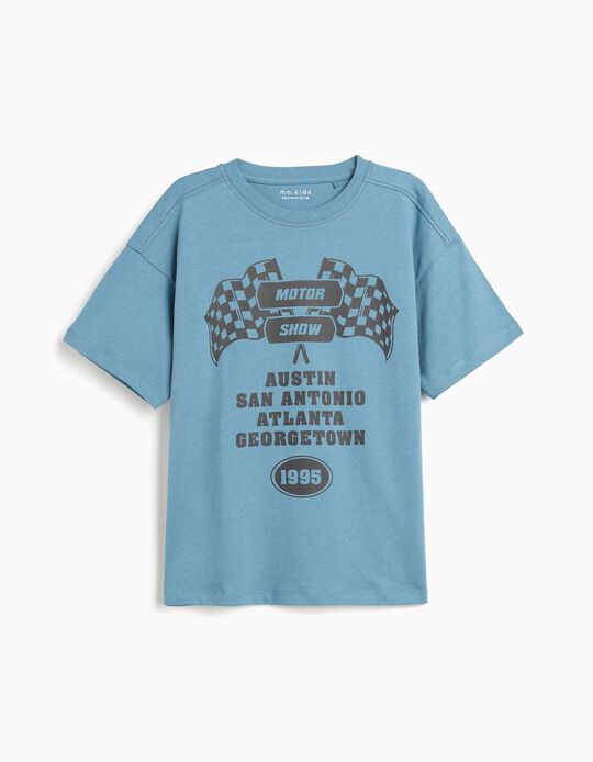 Comprar Online T-shirt Print, Menino, Azul