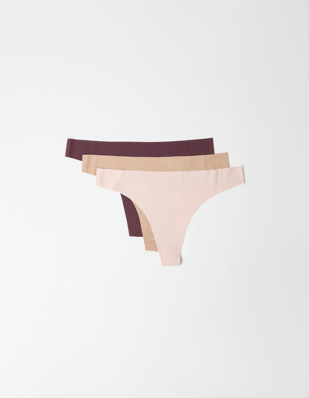 Pack 3 Cuecas Invis&iacute;veis, Mulher, Multicolor