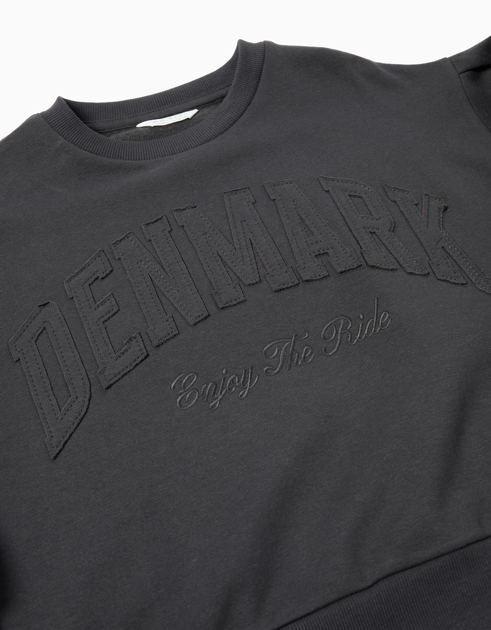 Comprar Online Sweatshirt de Felpa, Menina, Cinzento Escuro