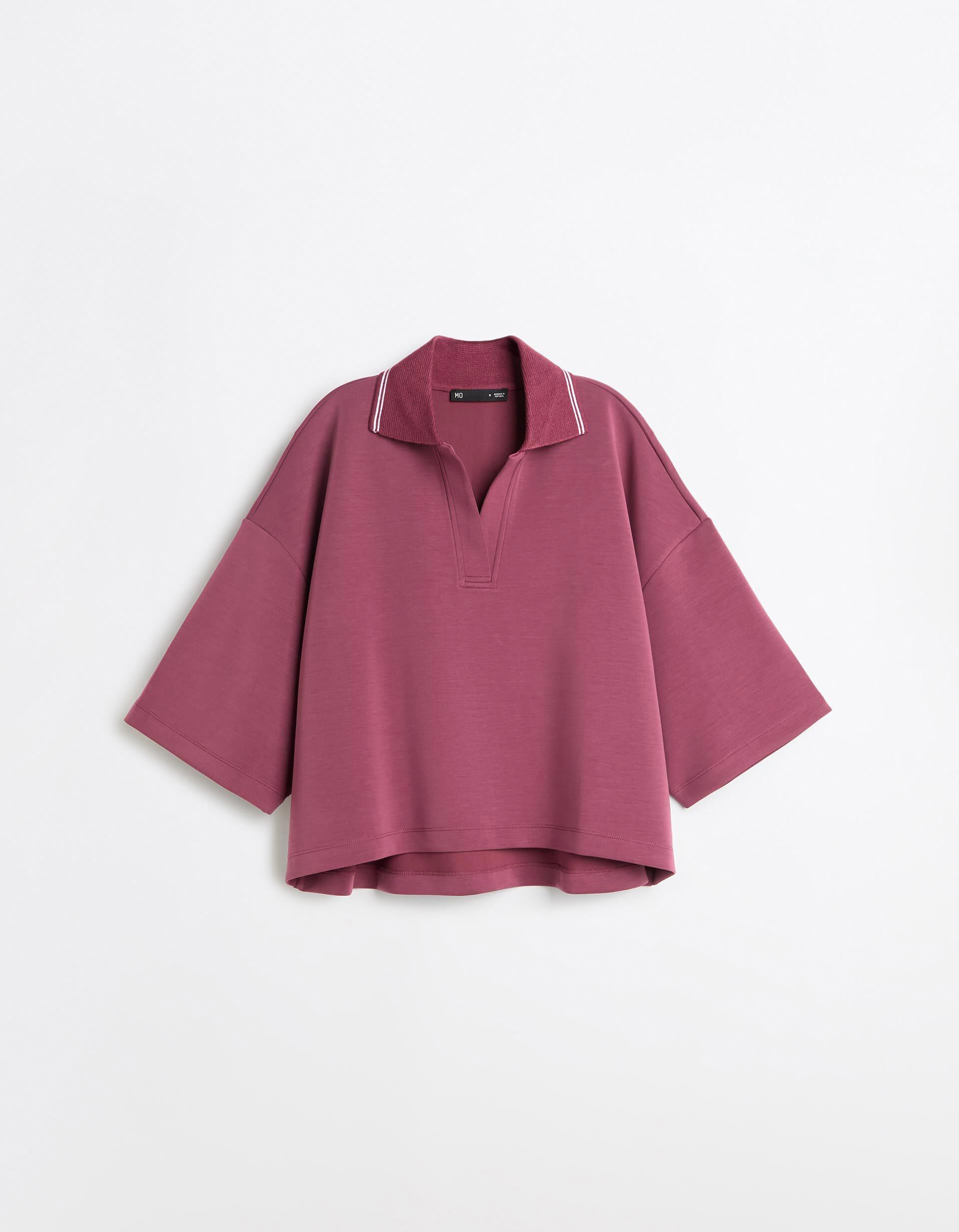Comprar Online Polo Interlock, Mulher, Rosa Escuro