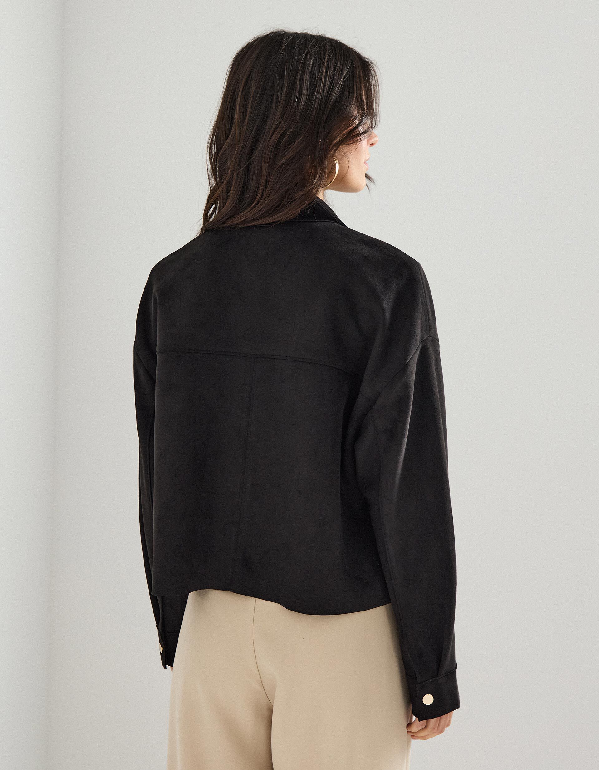 Comprar Online Casaco em Microfibra, Mulher, Cinzento Escuro